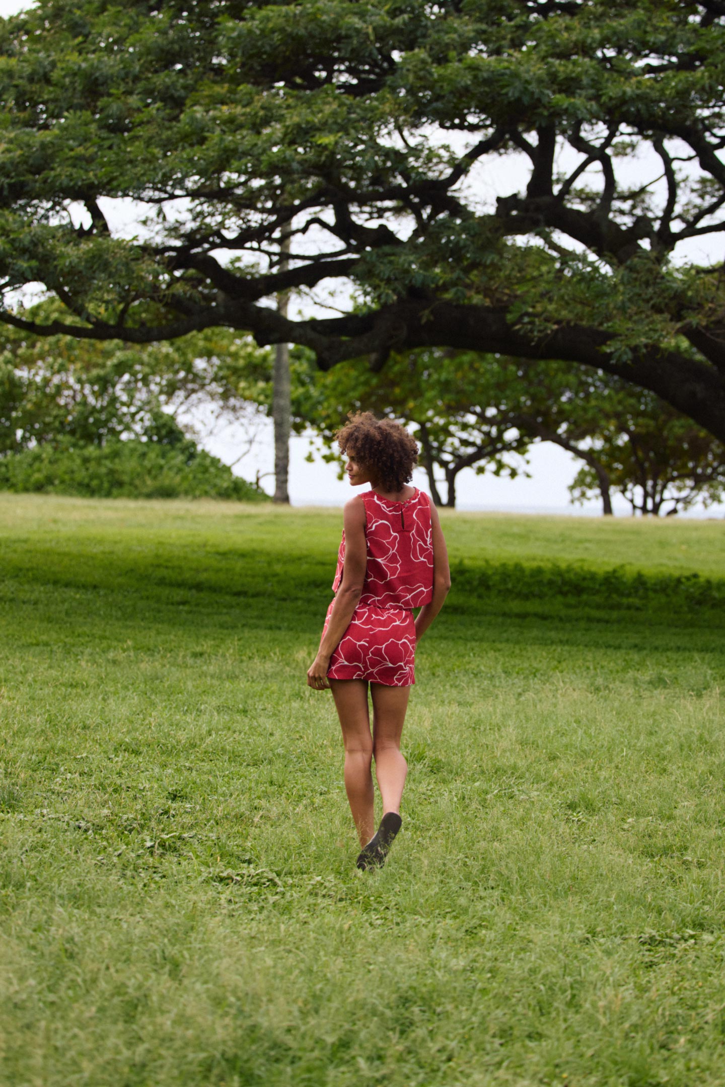 Townes Floral Skort