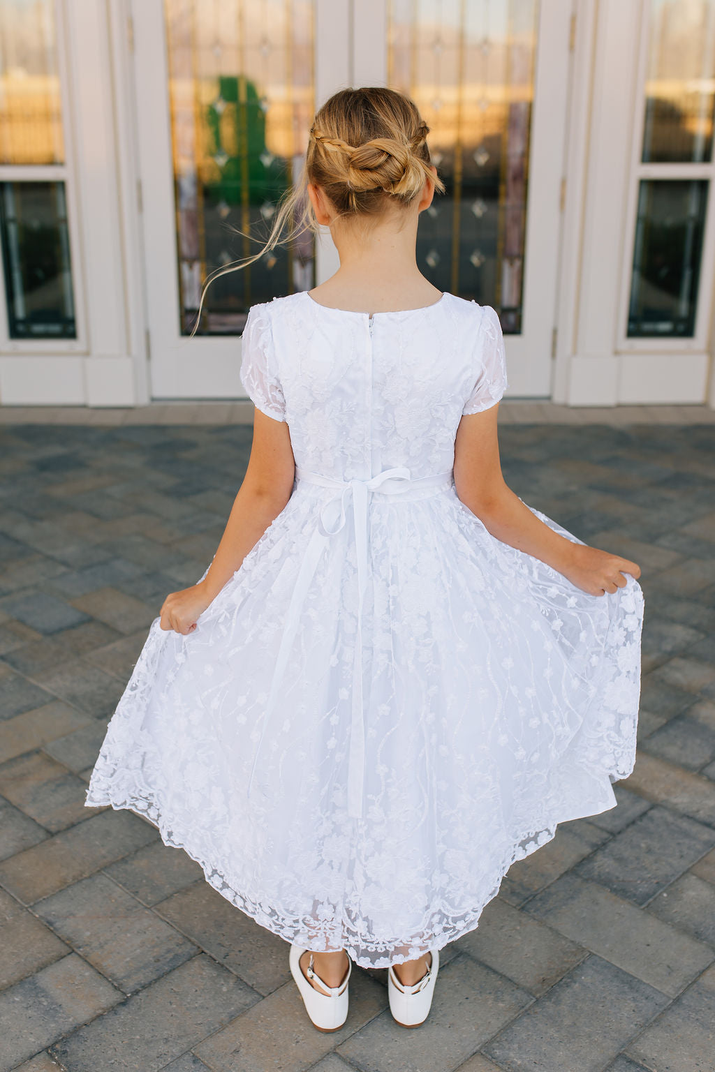 Blossom LDS Baptism Dress