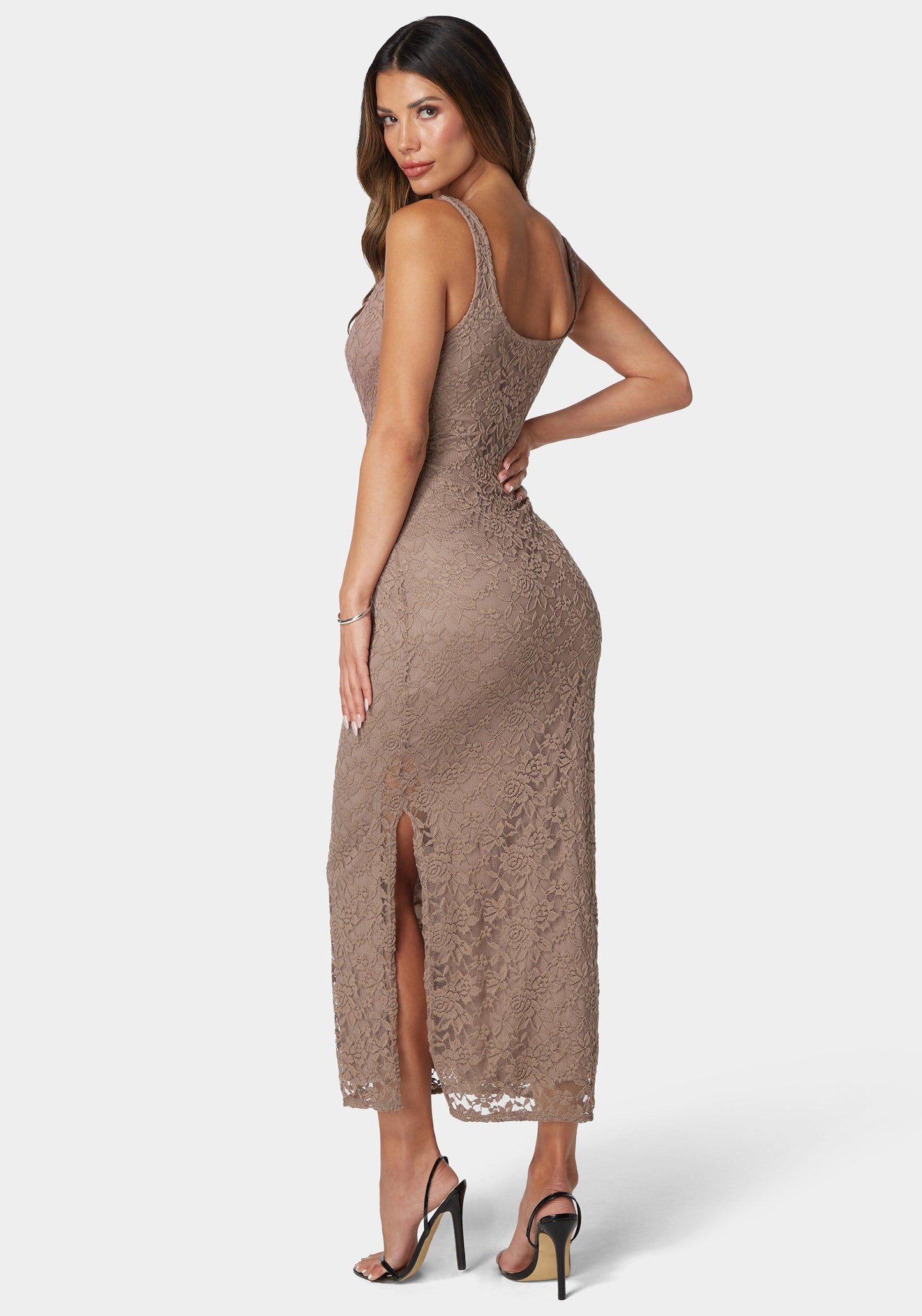 Marseille Lace Square Neck Tank Dress