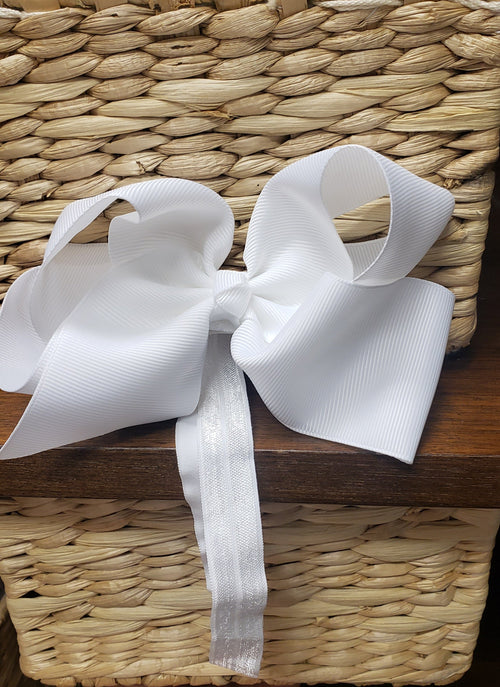 Baby bow headband