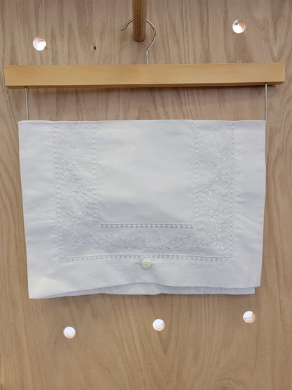 Heart Button Envelope + Customized Embroidery