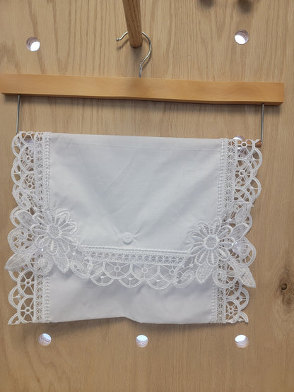 Venice Lace Envelope + Customized Embroidery