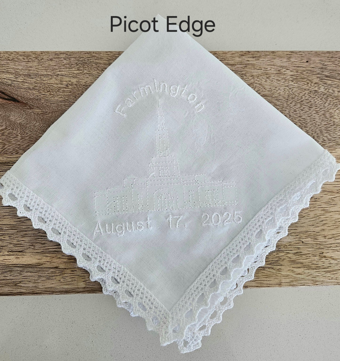 Temple Dedication Hankie