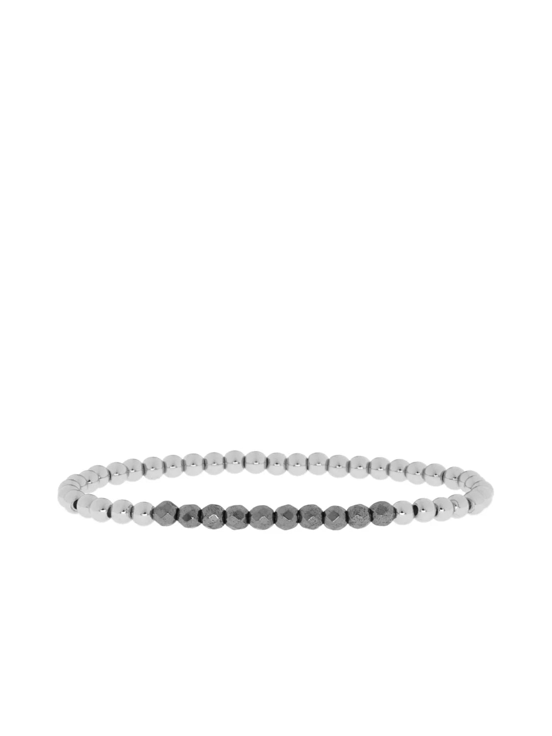 Marlyn Schiff Silver/Hema Beaded Bracelet