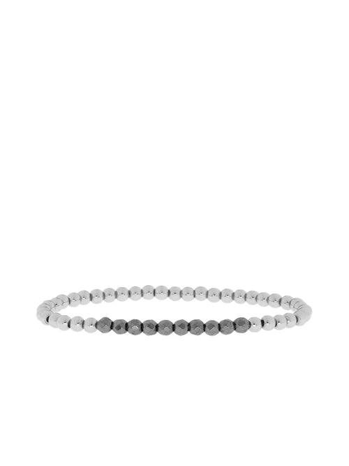 Marlyn Schiff Silver/Hema Beaded Bracelet