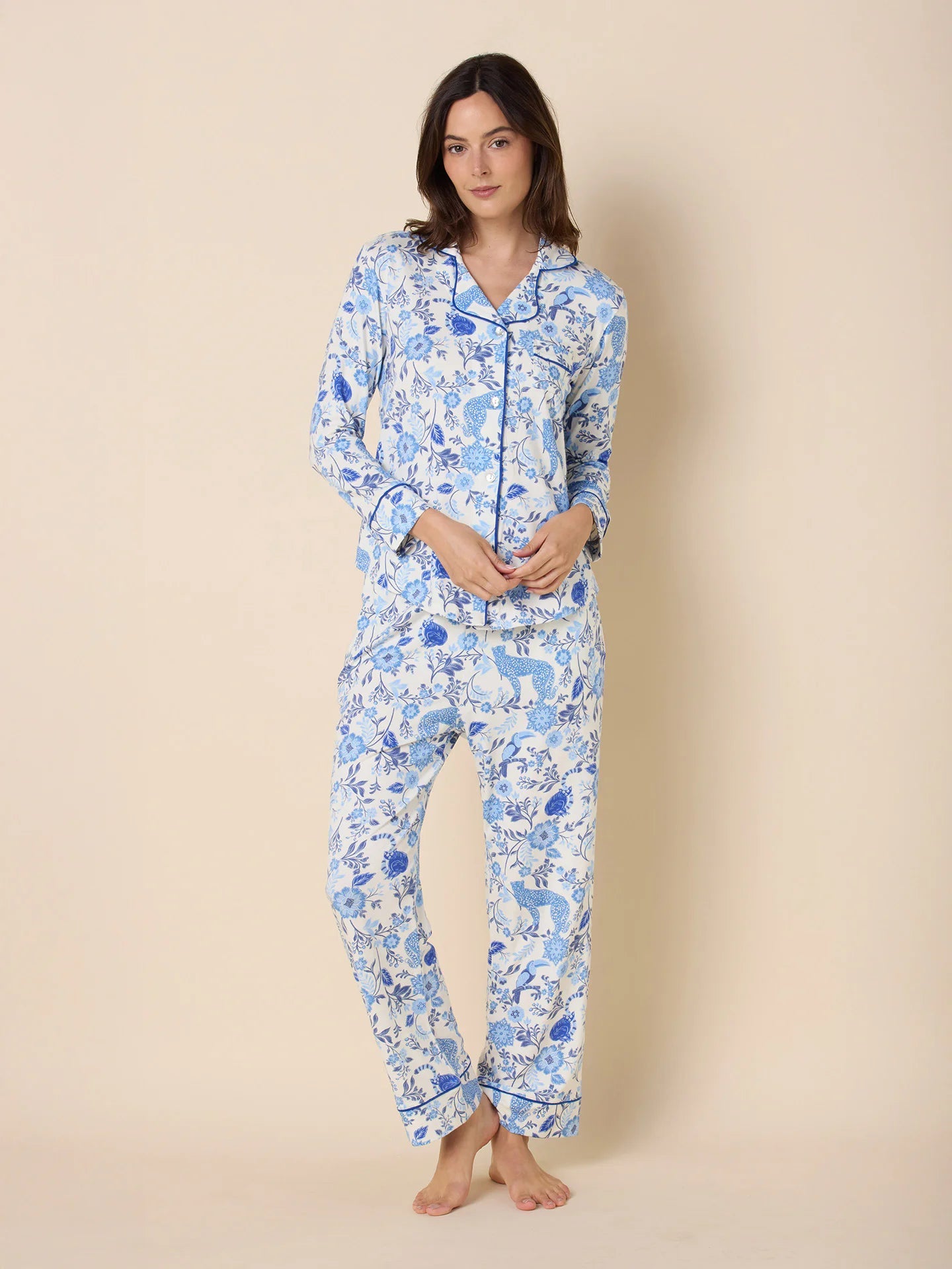 Cat's Pajamas Long Sleeve Pajama Set