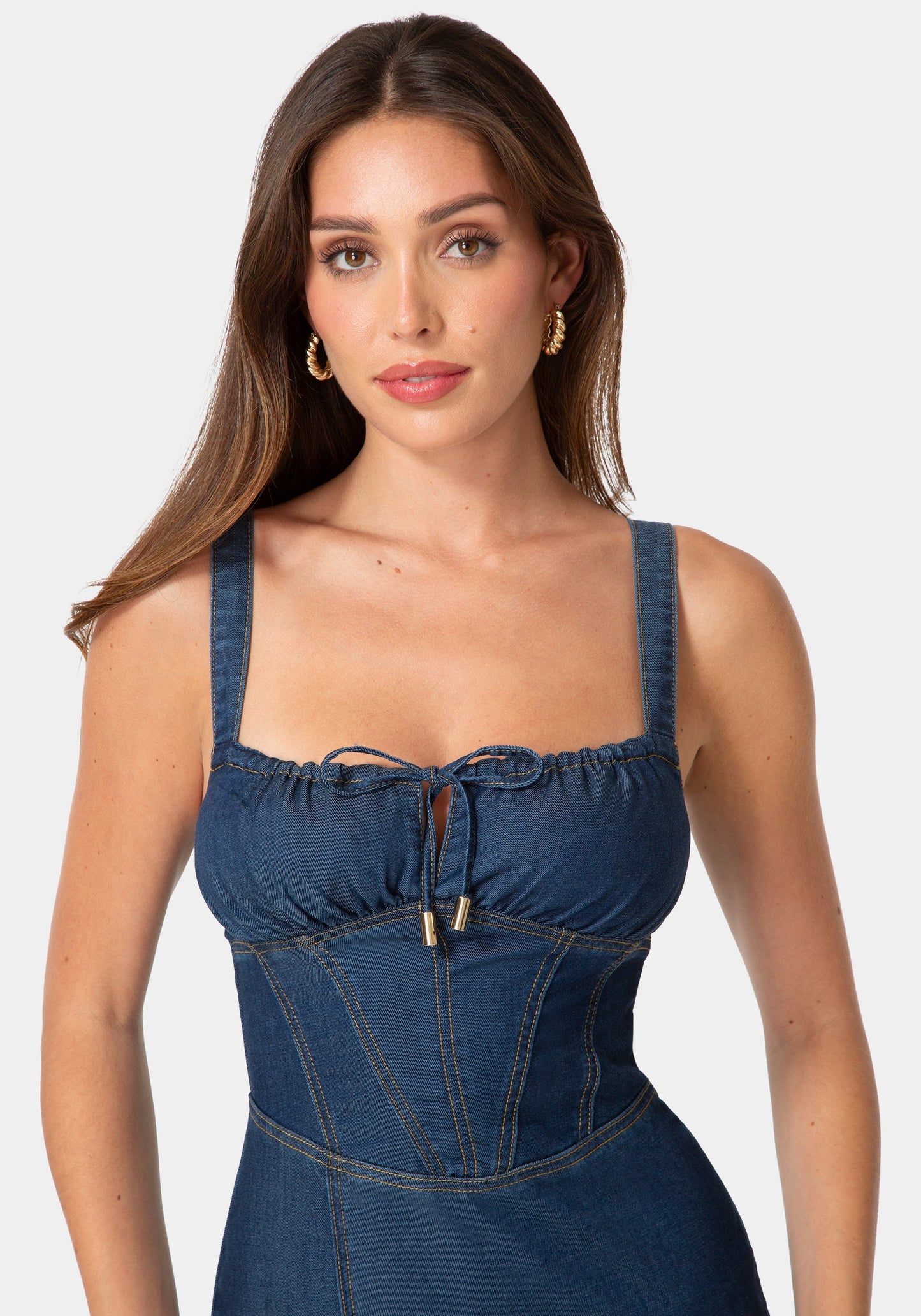 Tencel Midi Dress
