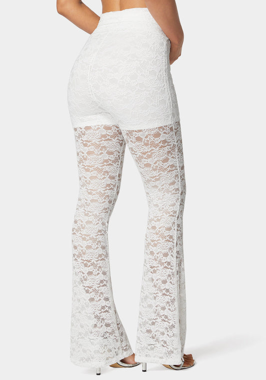 Flared Lace Pant