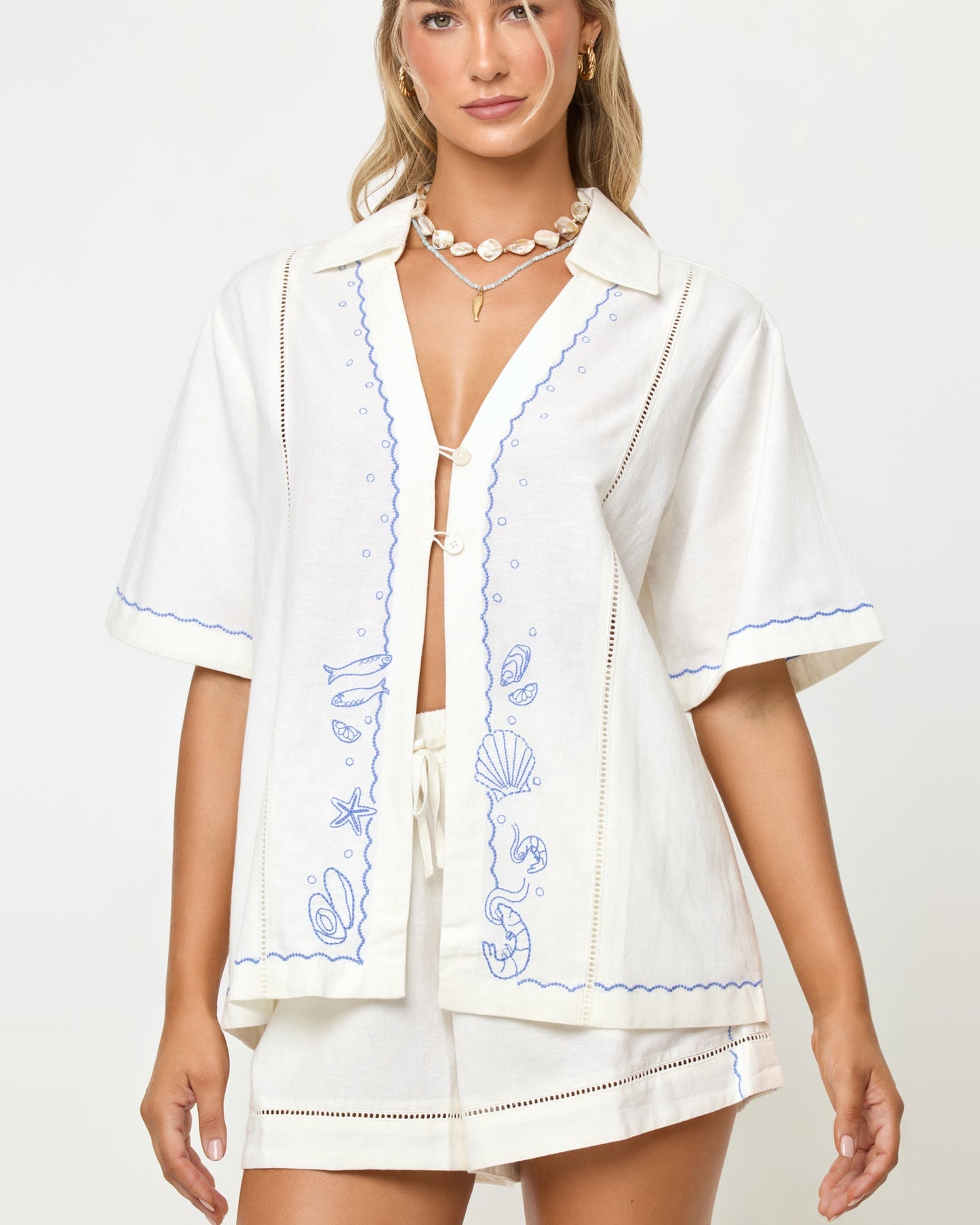 La Mer Shirt - Cream