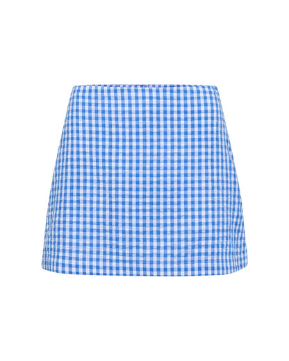 Venice Skort - Morning Gingham
