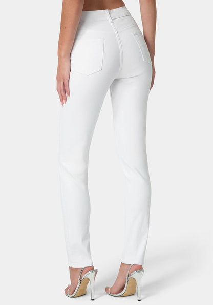 The Mom Jean with Embellished Pockets