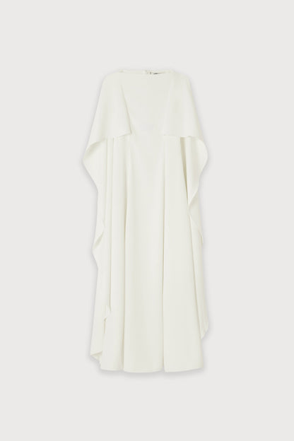 Cape Midi Dress