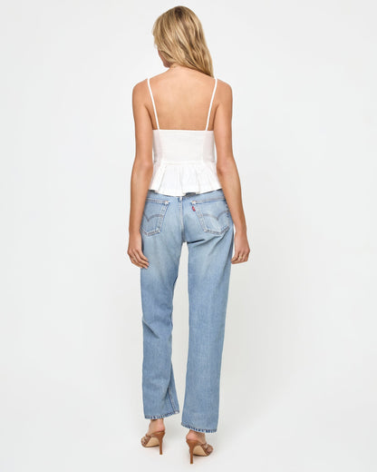 Clover Top - White