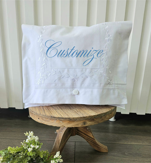 Garden Envelope + Customized Embroidery