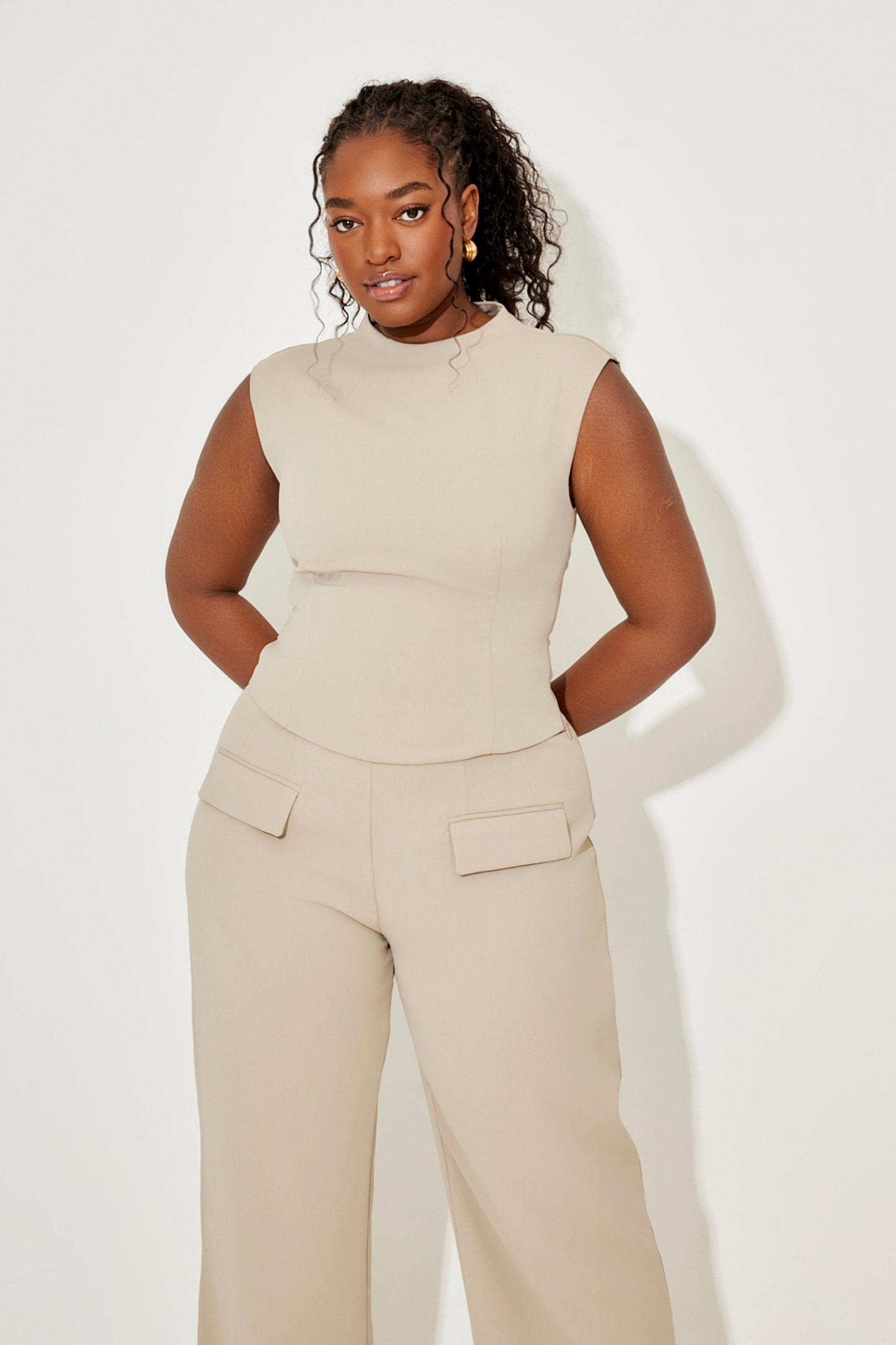 Wide Leg Trousers