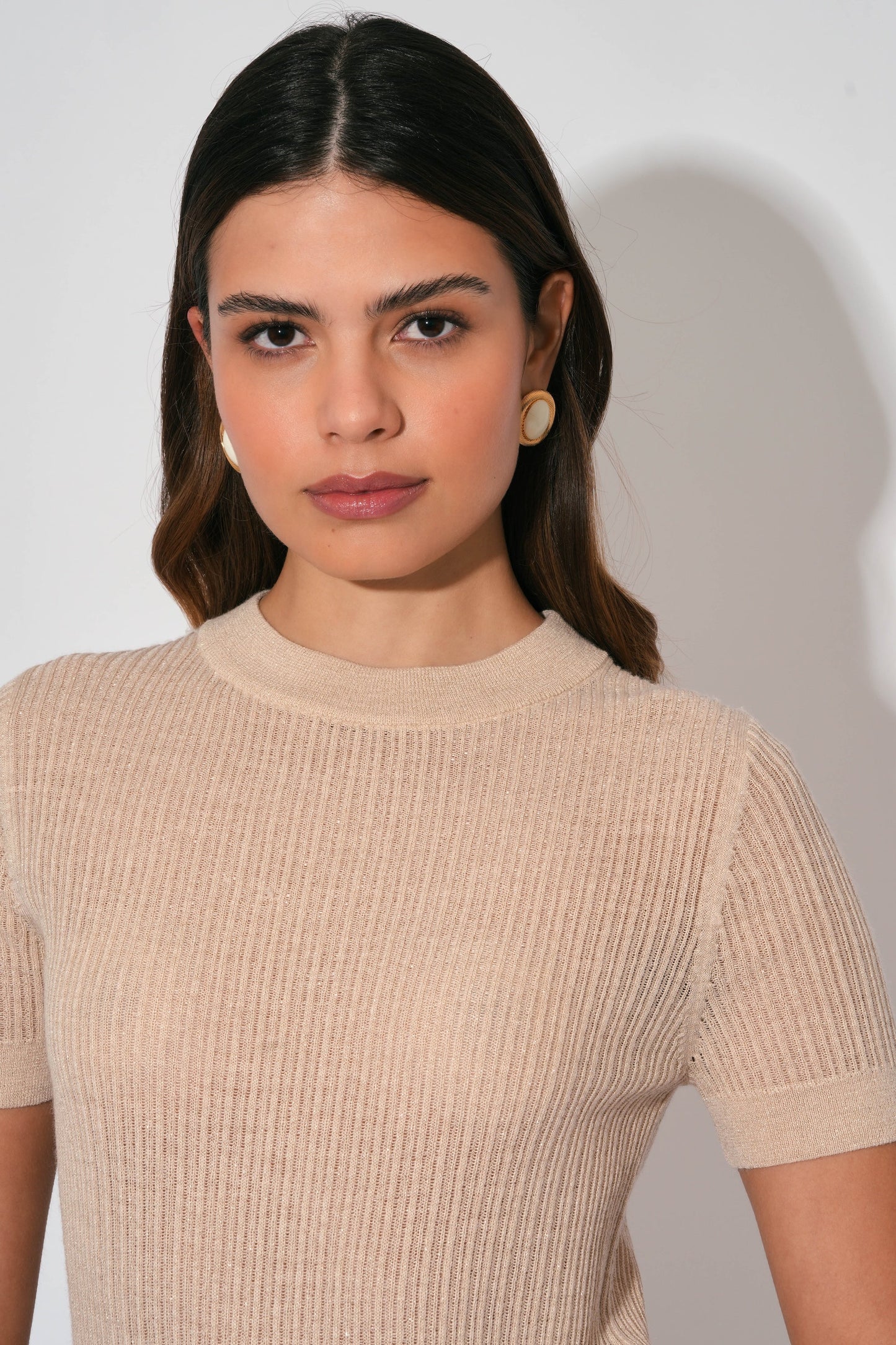 Knitted Sheer Top