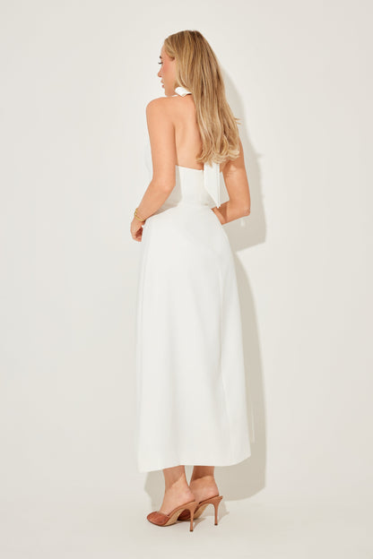 Volume Midi Dress