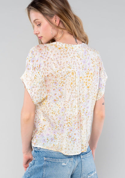Brittany Tie Front Top