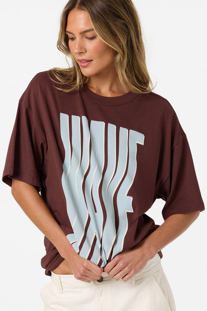Wave Oversized Tee