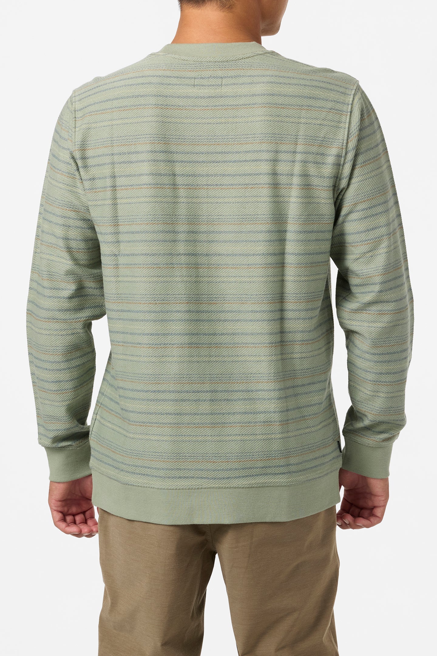 Bavaro Blocked Crew Neck Fleece