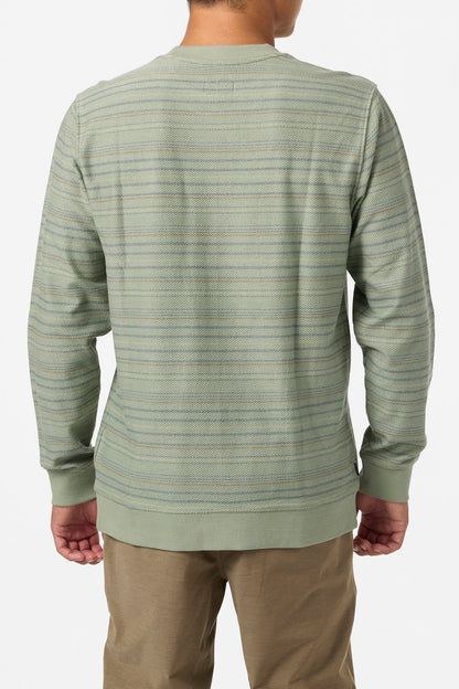Bavaro Blocked Crew Neck Fleece
