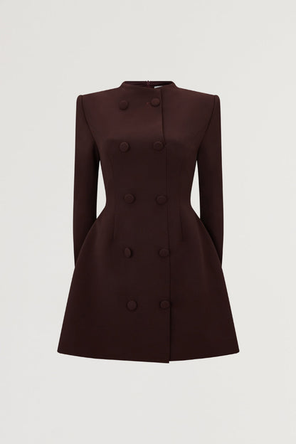 Button Mini Dress