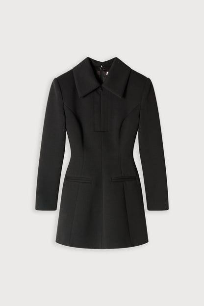 Zip Detail Mini Dress