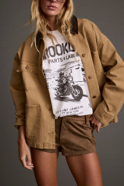 Harbor Khaki Barn Jacket