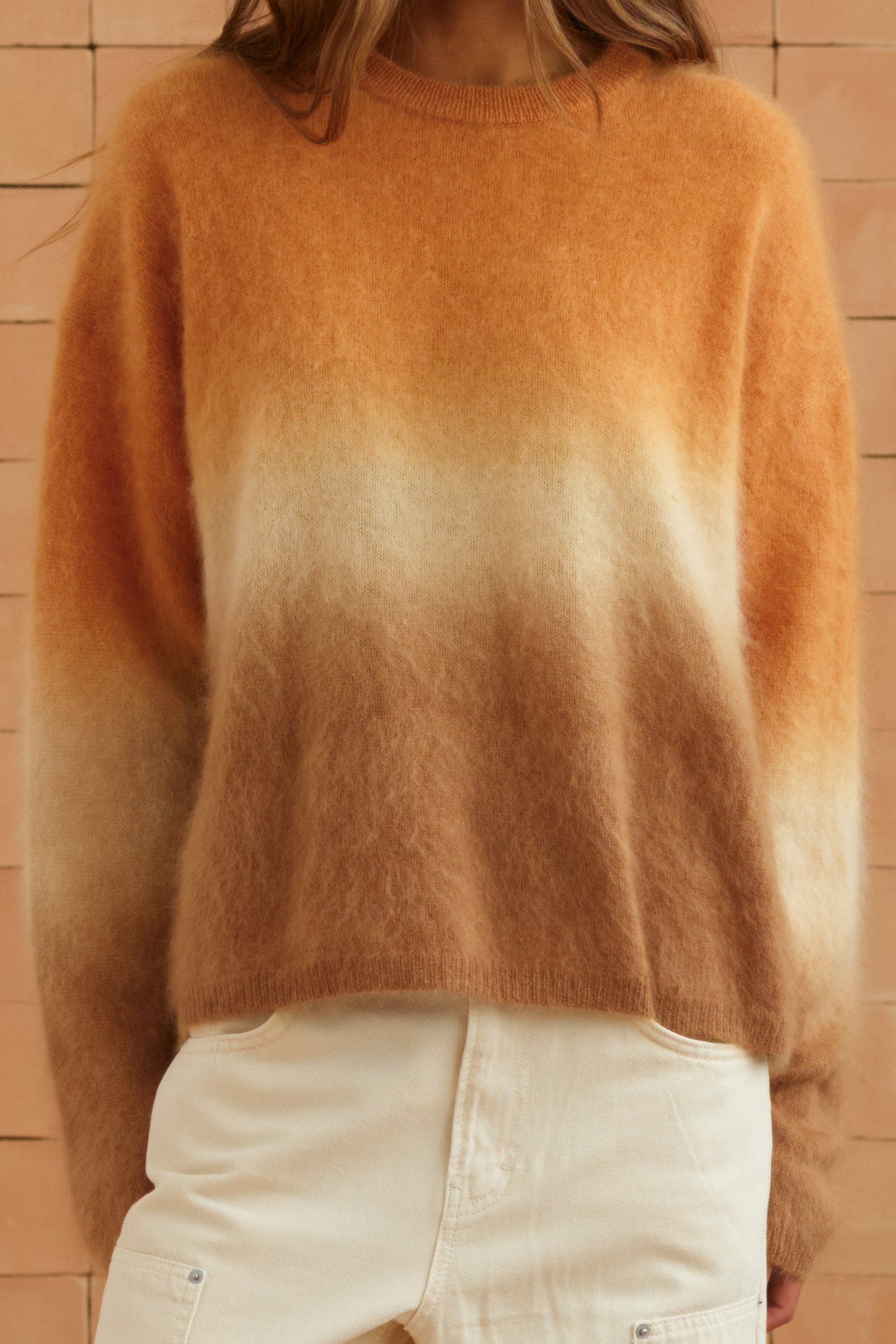 Honey Jumper In Caramel Ombre