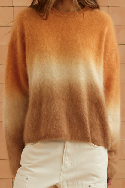 Honey Jumper In Caramel Ombre