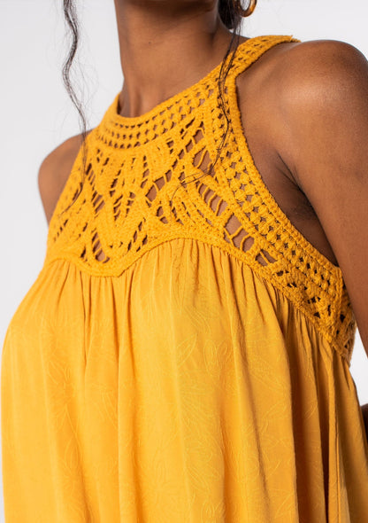 Casey Crochet Tank Top