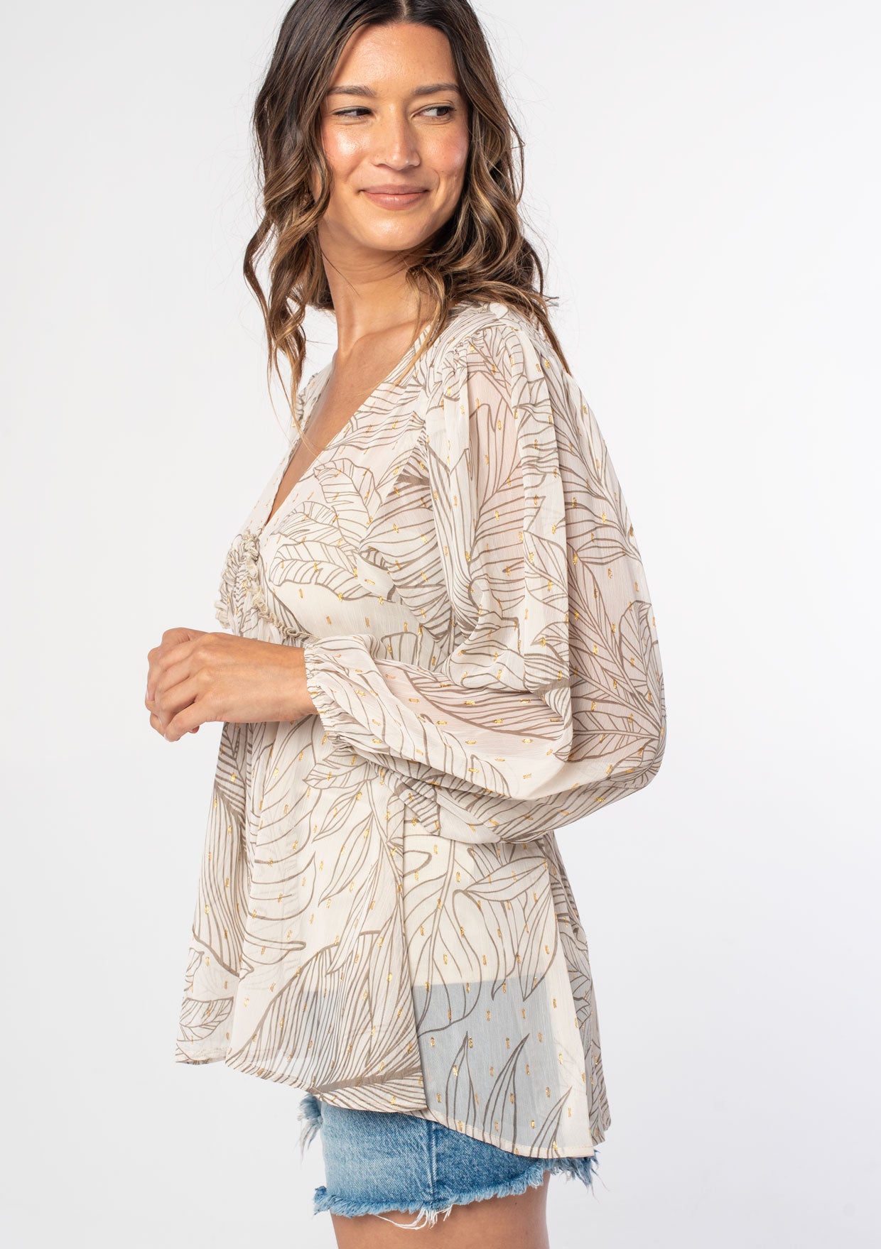 Lucia Chiffon Blouse