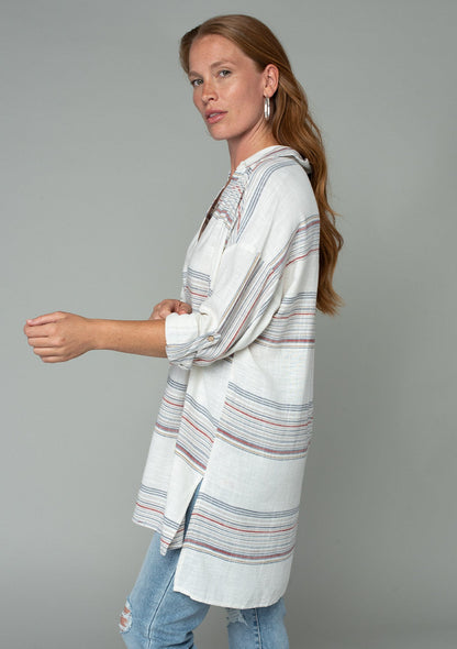 Take It Easy Henley Tunic