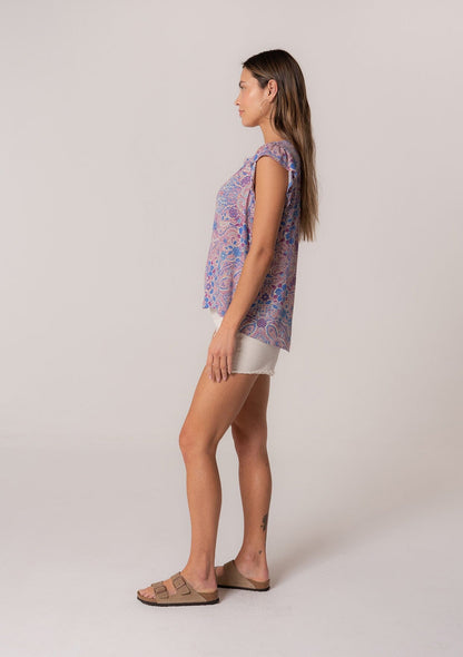 Marcie Ruffle Top