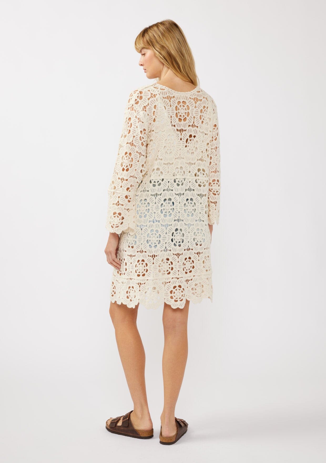 Crashing Waves Crochet Duster