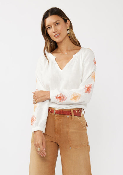 Frankie Embroidered Blouse