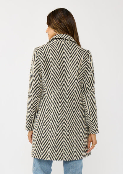 Blair Chevron Coat