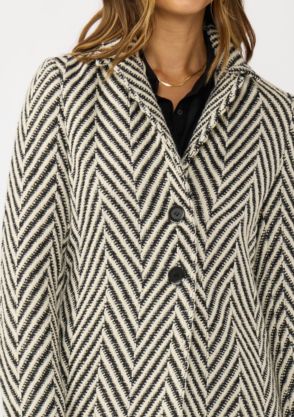Blair Chevron Coat
