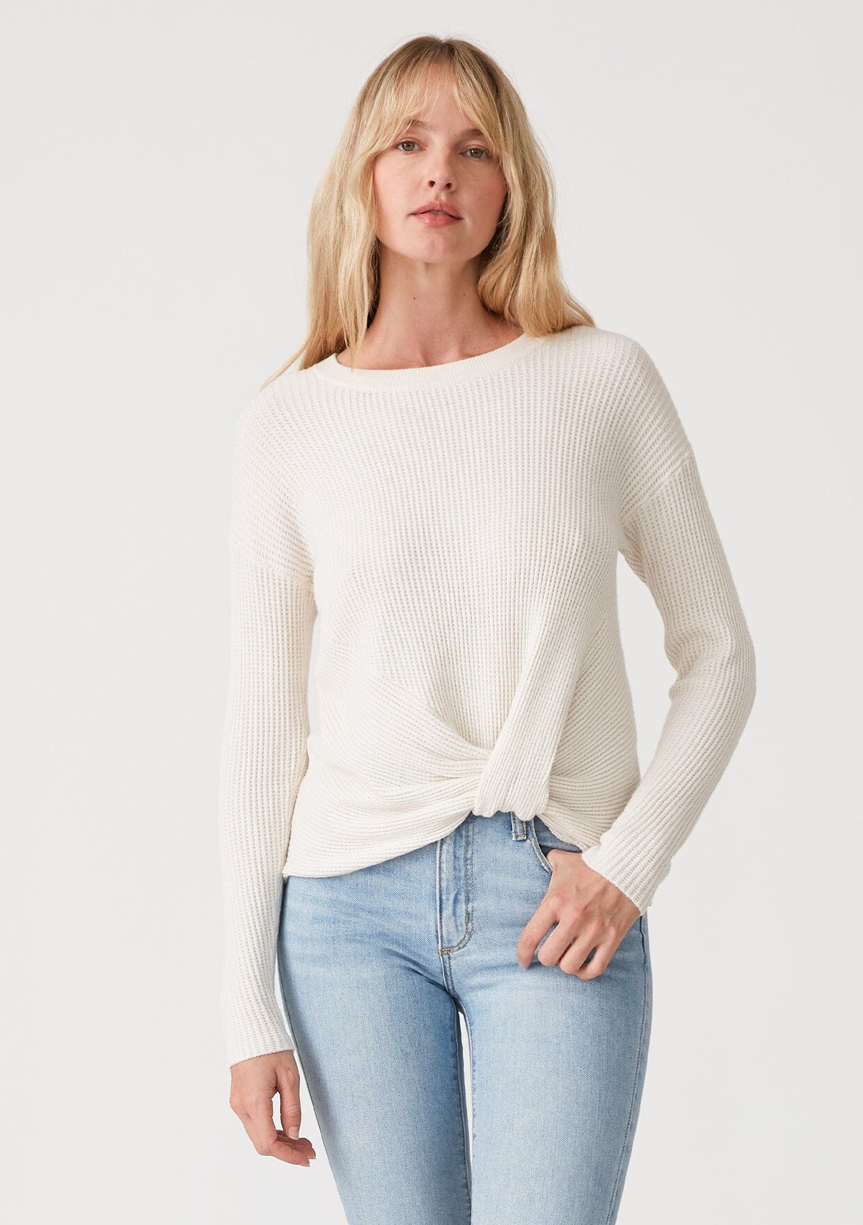 Mollie Twist Front Sweater