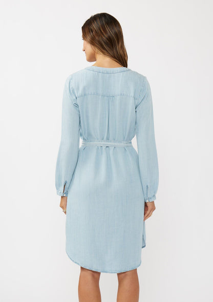 Poet Henley Midi Dress
