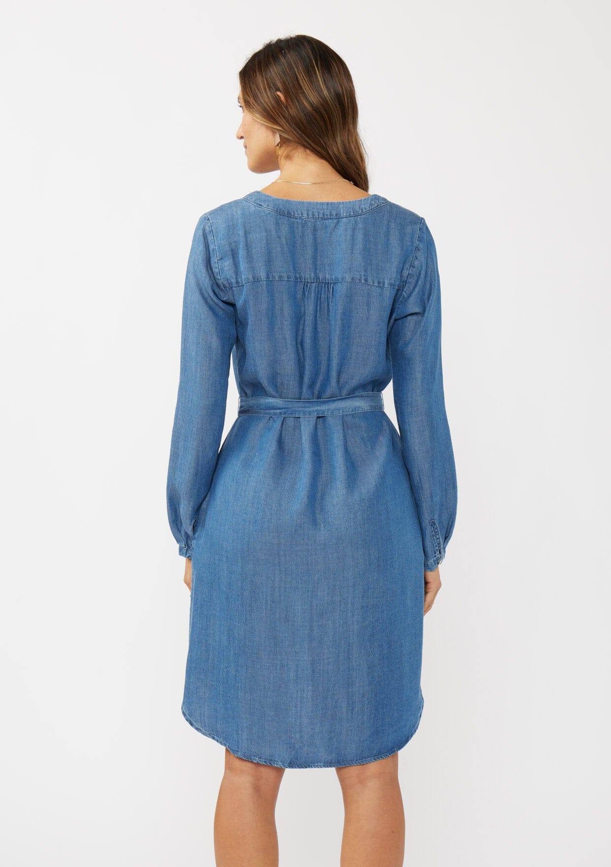 Poet Henley Midi Dress