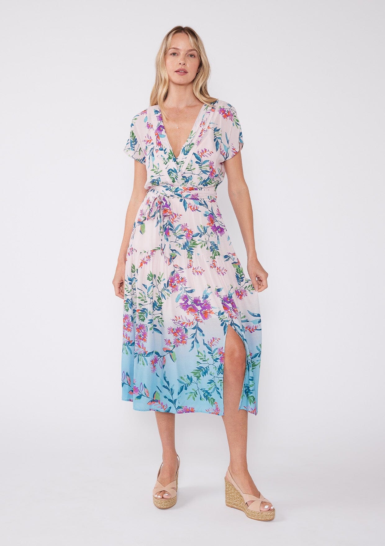 Mathilda Floral Midi Dress