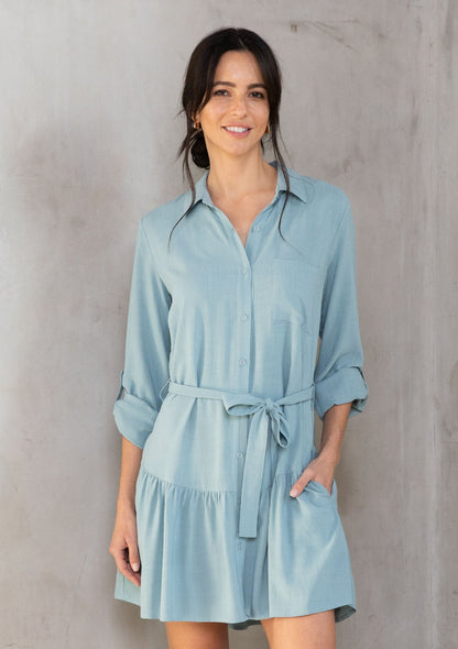 Tessa Mini Shirt Dress