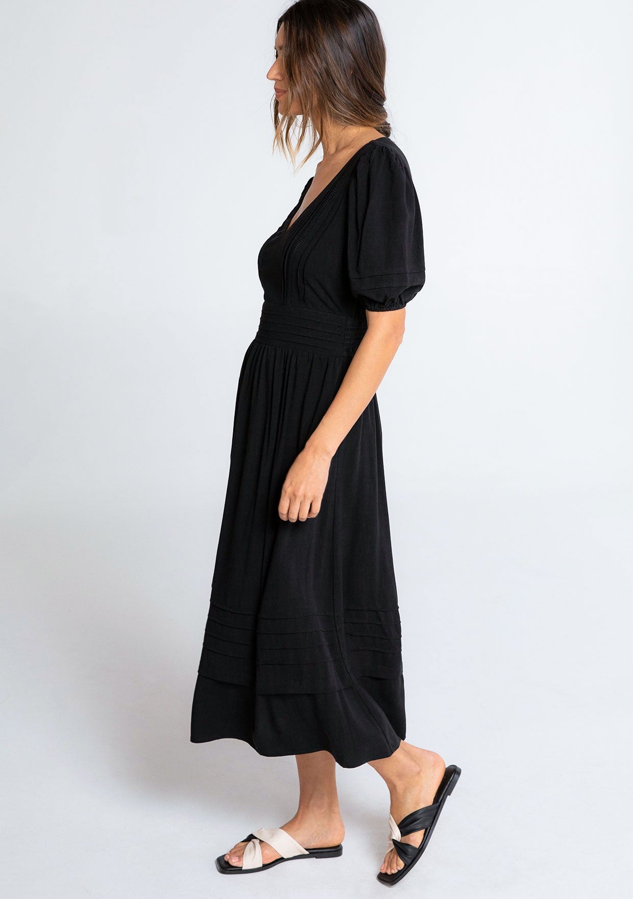 Winslow Puff Sleeve Maxi Dress