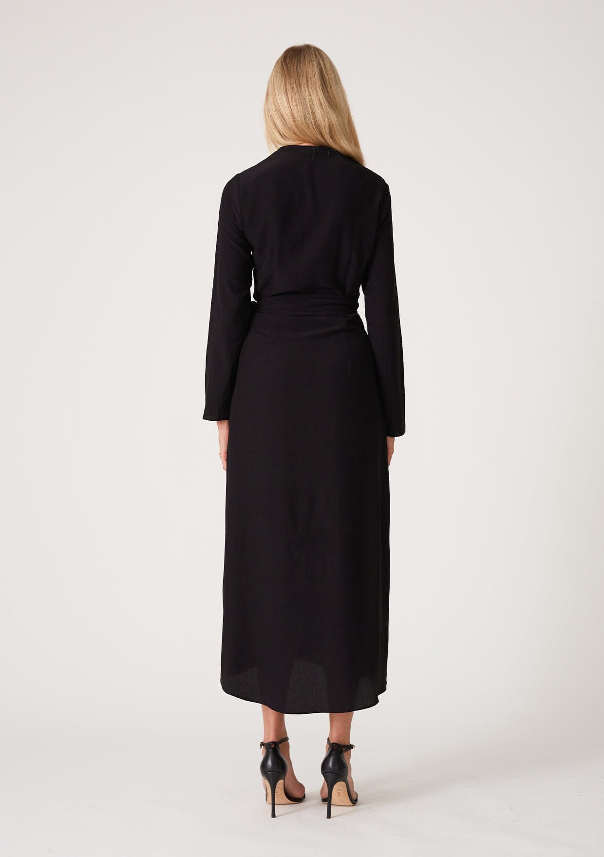 Anais Midi Wrap Dress
