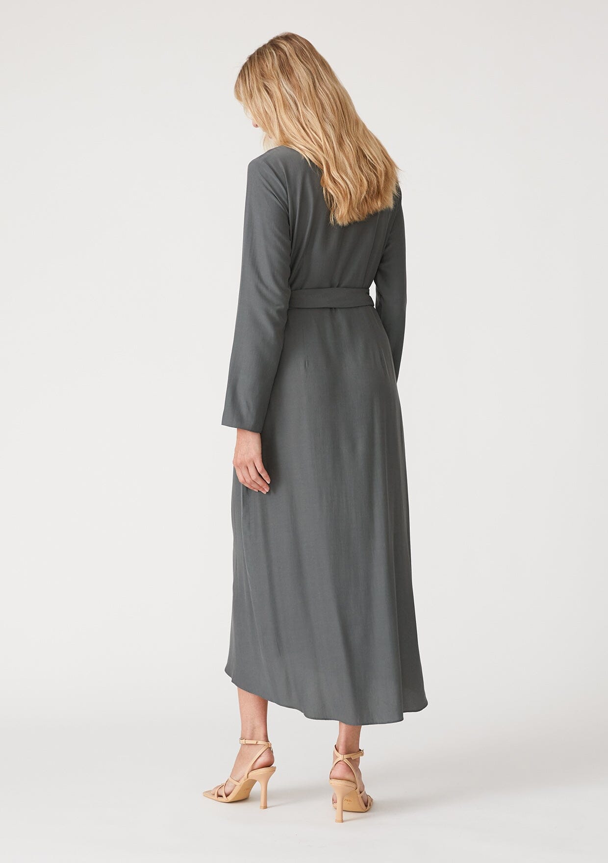 Anais Midi Wrap Dress
