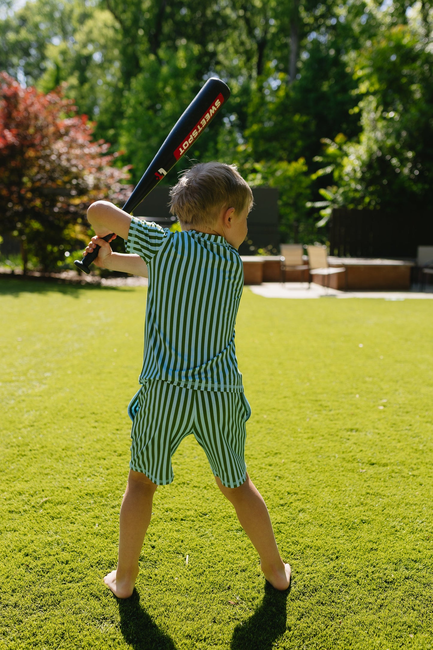 Summertime Stripes Kids (Boys) Two-Piece Set