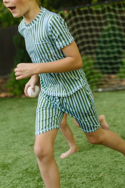 Summertime Stripes Kids (Boys) Two-Piece Set
