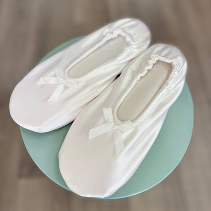 Satin Temple Slipper