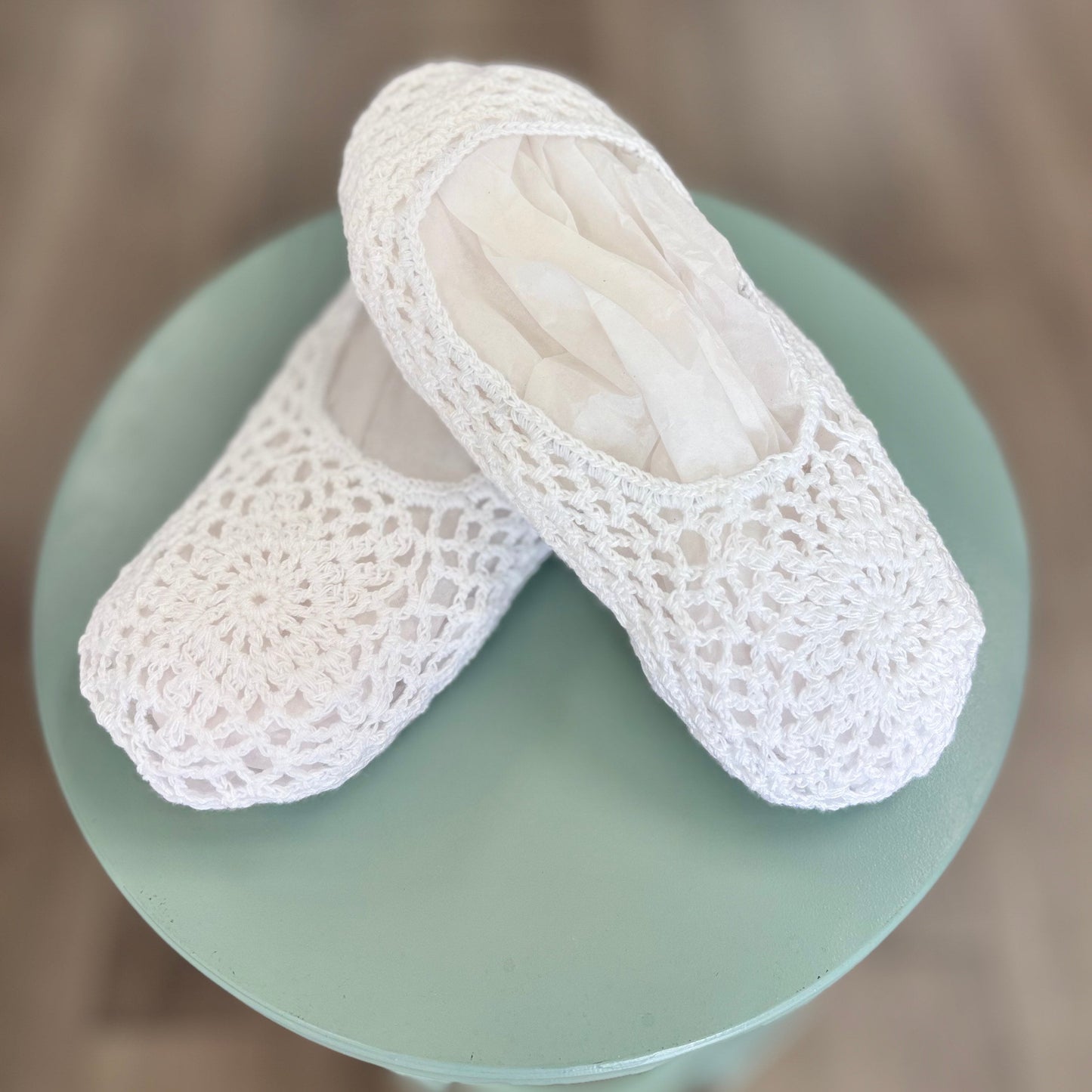 Crochet Temple Slipper